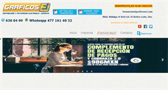 Desktop Screenshot of graficosei.com