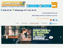 Tablet Screenshot of graficosei.com